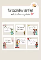 Vorschau - Bildkarten - Erzählwürfel: Faschingsferien - Deckblatt