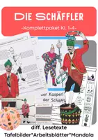 Vorschau - Arbeitsblätter - Schaeffler Schäffler Schäfflertanz - Deckblatt