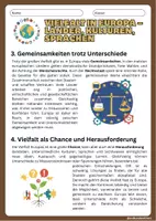 Vorschau - Arbeitsblätter - EUROPA: Vielfalt in Europa - Länder, Kulturen, Sprachen - Seite 2