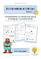 Vorschau - Arbeitsblätter - Namenwörter entdecken | Arbeitsblätter | Nomen Klasse 2 - Deckblatt