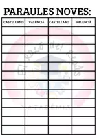 Vista previa - Hojas de trabajo - repaso lengua castellana, valenciana y ciencias - página 3