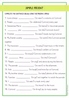 Vorschau - Arbeitsblätter - Carnival Time – Leseverstehen und Grammatikübung (Englisch) - Seite 3