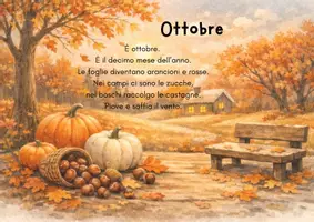 anteprima - Schede informative - Poesie per ogni mese dell´anno - Pagina di copertina