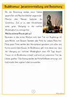Vorschau - Arbeitsblätter - BUDDHISMUS Jenseitsvorstellungen & Bestattungsrituale - Wissenskartei und Arbeitsblätter (Tod und Sterben Weltreligionen) - Seite 3