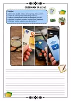 Vorschau - Unterrichtsreihen - Materialpaket rundum Geld - digitales Geld - Bargeld - Kryptowährung - Umgang mit Geld - Chancen und Risiken - Arbeitsblätter mit Lösung (Klasse 8 9 10) - Seite 3