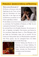 Vorschau - Arbeitsblätter - HINDUISMUS Jenseitsvorstellungen & Bestattungsriten - Wissenskartei und Arbeitsblätter (Tod und Sterben Weltreligionen) - Seite 3