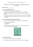 Vorschau - Test - Klassenarbeiten und Test zum Thema Atombau Ionenverbindung und Atomverbindung 2025 HS9 L - Deckblatt