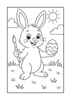Vorschau - Mal- und Bastelvorlagen - 25 Malvorlagen Ostern - Seite 1