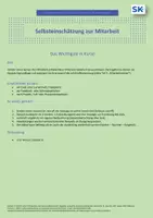Vorschau - Lehrpläne/Lehrermaterial - Mitarbeitsnoten | Berufsschule | Selbsteinschätzung - Deckblatt