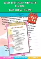 Vista previa - Otros - Despedida Fin de Curso | Recurso de Educación Emocional y Mindfulness para Primaria. - página 1