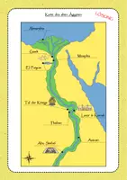 Vorschau - Arbeitsblätter - Das alte Ägypten - Kartenarbeit zum Nil - Seite 3