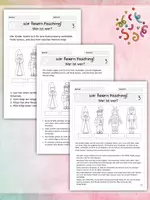 Vorschau - Arbeitsblätter - Wer ist wer? Kostüme/ Fasching/ Karneval - Leserätsel dreifach differenziert - Seite 3