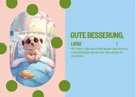 Vorschau - Anderer Materialtyp - Genesungskarten - Deckblatt