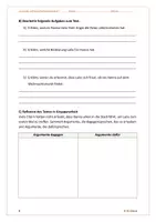 Vorschau - Arbeitsblätter - Kurzgeschichte: "Leuchten auf dem Weihnachtsmarkt" (Franziska Dittert) | Weihnachtszeit, Freudschaft, Mut | differenzierte Aufgaben | LÖSUNGEN | Deutsch Klasse 6 - Seite 3