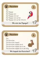Vorschau - Arbeitsblätter - Treppensätze Tiere (Leseübung) - Seite 2