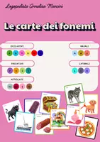anteprima - Flashcard - Le carte dei fonemi | Logopedia - Pagina di copertina