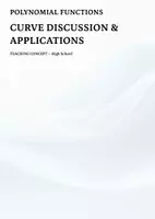 Vorschau - Unterrichtsreihen - Polynomial Functions – Complete Curve Analysis Bundle | Bilingualer Mathe-Unterricht | Bundle - Deckblatt