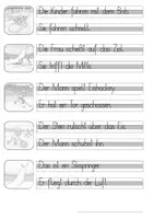 Vorschau - Arbeitsblätter - Wintersport - Laufdiktat - Schreiben-Malen-Lesen - Seite 3