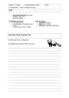 Vorschau - Fördermaterial/Inklusion - Tierbeschreibung Klasse 5 Klassenarbeit: Roter Panda - Seite 3