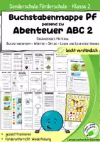 Vorschau - Stationenlernen - Wörter mit pf - Übungen, Arbeitsblätter, passend zu "Abenteuer ABC 2" - Deckblatt