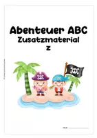 Vorschau - Arbeitsblätter - Wörter mit Z - Übungen, Arbeitsblätter, passend zu "Abenteuer ABC 2" - Seite 2