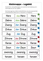 Vorschau - Arbeitsblätter - Wörter mit Z - Übungen, Arbeitsblätter, passend zu "Abenteuer ABC 2" - Seite 3