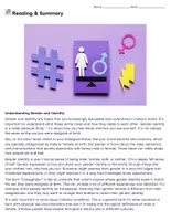 Vorschau - Arbeitsblätter - Englischunterricht: Gender and Identity - Introduction and Vocabulary - Seite 1