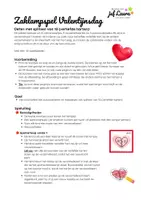 Voorbeeld - Valentijnsdag - Zaklampspel - Verliefde harten - Pagina 1
