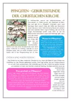 Vorschau - Unterrichtsreihen - Materialpaket Alles über PFINGSTEN - Seite 1