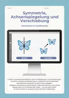 Vorschau - Unterrichtsreihen - Arbeitsheft Spieglung und Verschiebung – selbstorientiert & motivierend - Deckblatt