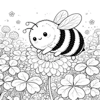 Vorschau - Mal- und Bastelvorlagen - Hummel Ausmalbilder (50 Malvorlagen) - Seite 1