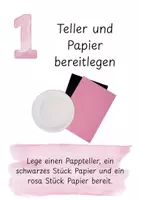 Vorschau - Mal- und Bastelvorlagen - Kunst-Idee: Pappteller Fledermaus - Seite 2