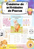 Vista previa - Hojas de trabajo - Cuaderno de actividades de Pascua - Portada