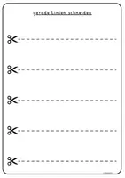 Vorschau - Arbeitsblätter - Scherenführerschein / Schneideübungen - Seite 2