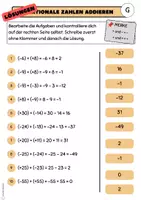 Vorschau - Arbeitsblätter - Materialpaket Rationale Zahlen - Seite 3
