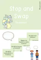 Vorschau - Spiele - Stop and Swap - Deutschland, Bundesländer, Nachbarländer mit Lösungen / Selbstkontrolle - Deckblatt