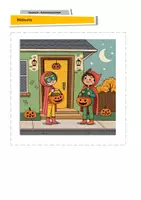 Vorschau - Arbeitsblätter - Schildernd durch das Jahr: Klausurvorschlag zum Thema Halloween - Seite 3