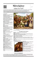 Vorschau - Arbeitsblätter - Mittelalter - Leben im Dorf (Arbeitsblätter, Präsentation und Lösungen) - Seite 1