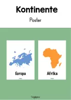 Vorschau - Poster - Kontinent Poster - Visualisierung - Deckblatt