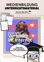 Vorschau - Arbeitsblätter - Soziale Medien: Vorbilder im Internet - Deckblatt