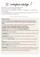 Vorschau - Arbeitsblätter - Lesetagebuch Erebos - Seite 1