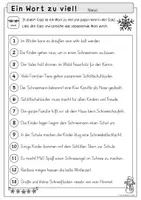 Vorschau - Arbeitsblätter - Ein Wort zu viel: Winter - Leseförderung & Sprachbewusstsein im Deutschunterricht Klasse 2 bis 3 - Seite 3
