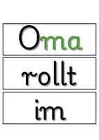 Vorschau - Stationenlernen - Wörtertraining der Buchstaben A,M,L,I,E,N,S,T,O,R,U und B mit Niko - Seite 2