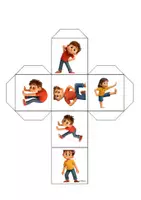 Vista previa - Juegos / Gamificación - From head to foot Storytime Dice - página 3