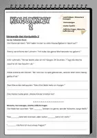 Vorschau - Arbeitsblätter - Übungen Konjunktiv 1 und 2 - Seite 2