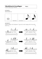 Vorschau - Arbeitsblätter - Musiktheorie Grundlagen - LERNKONTROLLE/TEST - Seite 2