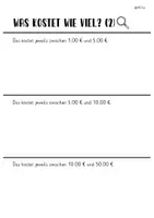 Vorschau - Arbeitsblätter - Geld : Was kostet wie viel? (Stützpunktvorstellung) - Seite 3