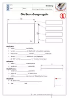 Vorschau - Stundenentwürfe - TZ - Die Bemaßung flacher Werkstücke - Komplettpaket - Seite 1