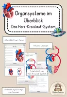 Vorschau - Arbeitsblätter - Materialpaket Herz-Kreislauf-System - Deckblatt
