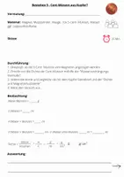 Vorschau - Fördermaterial/Inklusion - Dichte bestimmen von Münzen + Lösung+ Anleitung - Seite 1